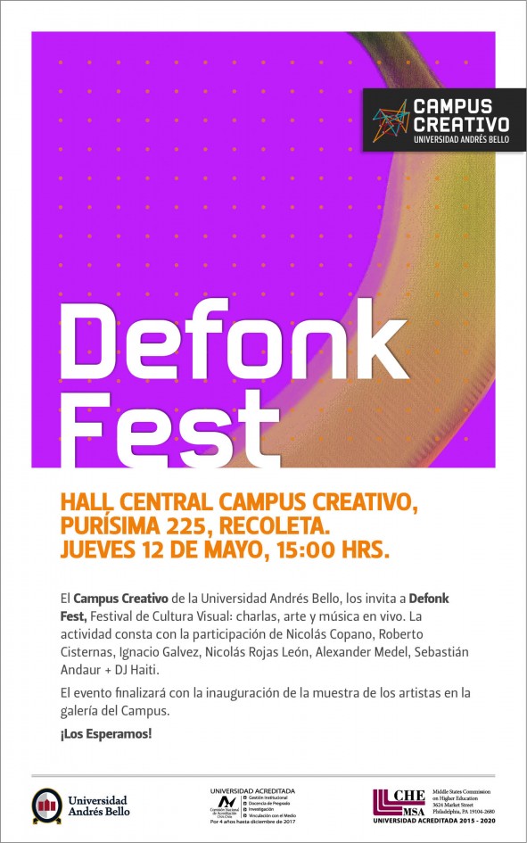 Defonk Fest: Festival de cultura visual, charlas, arte y música