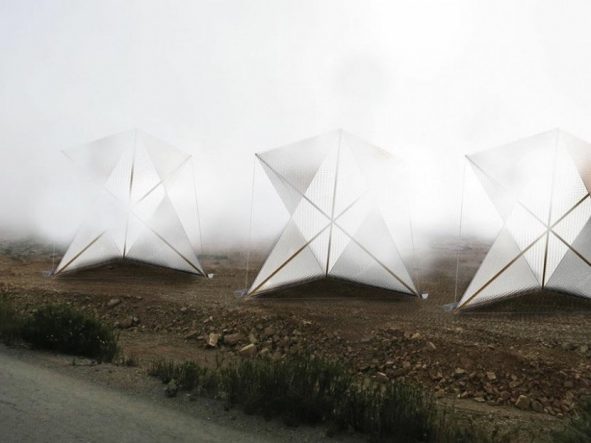 Proyecto Niebla: Atrapanieblas tridimensional