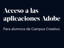 Adobe para alumnos CC