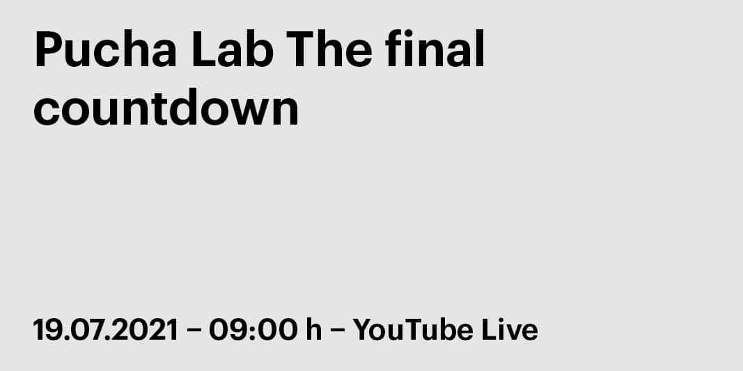 Pucha Lab The final countdown
