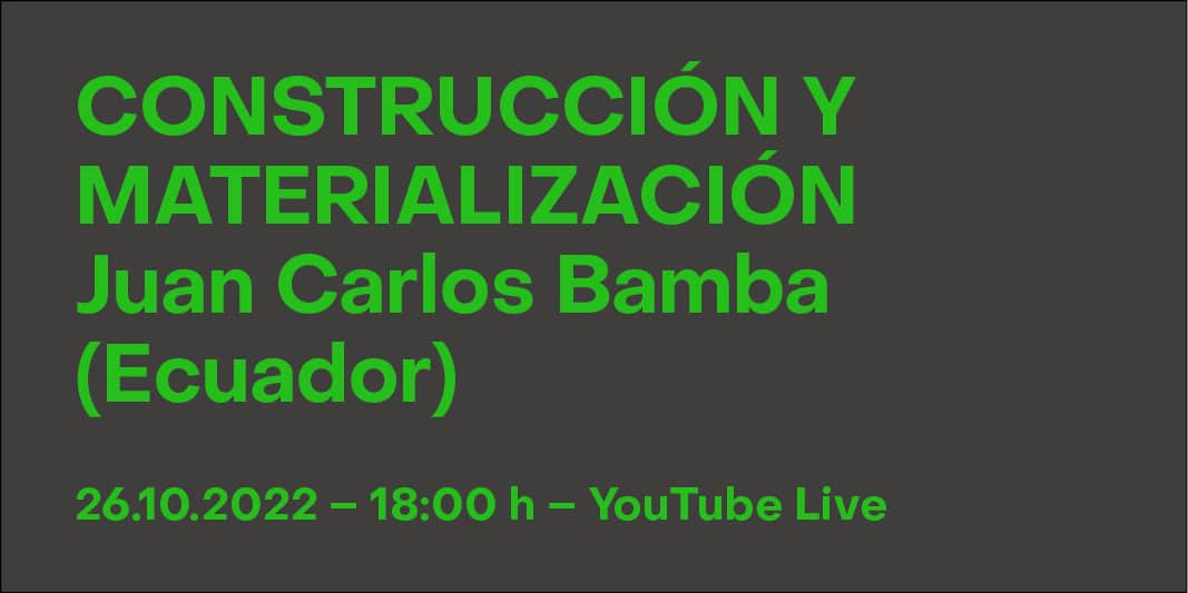Construcción y Materialización - Juan Carlos Bamba Ecuador